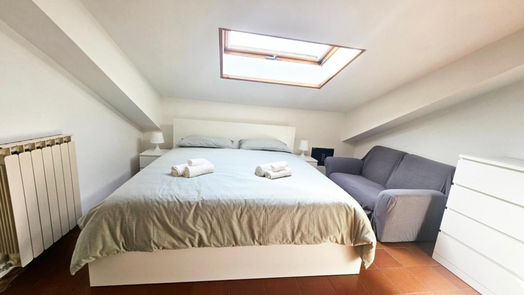 Air Conditioned Little Penthouse With Terrace In Rome Apartamento *