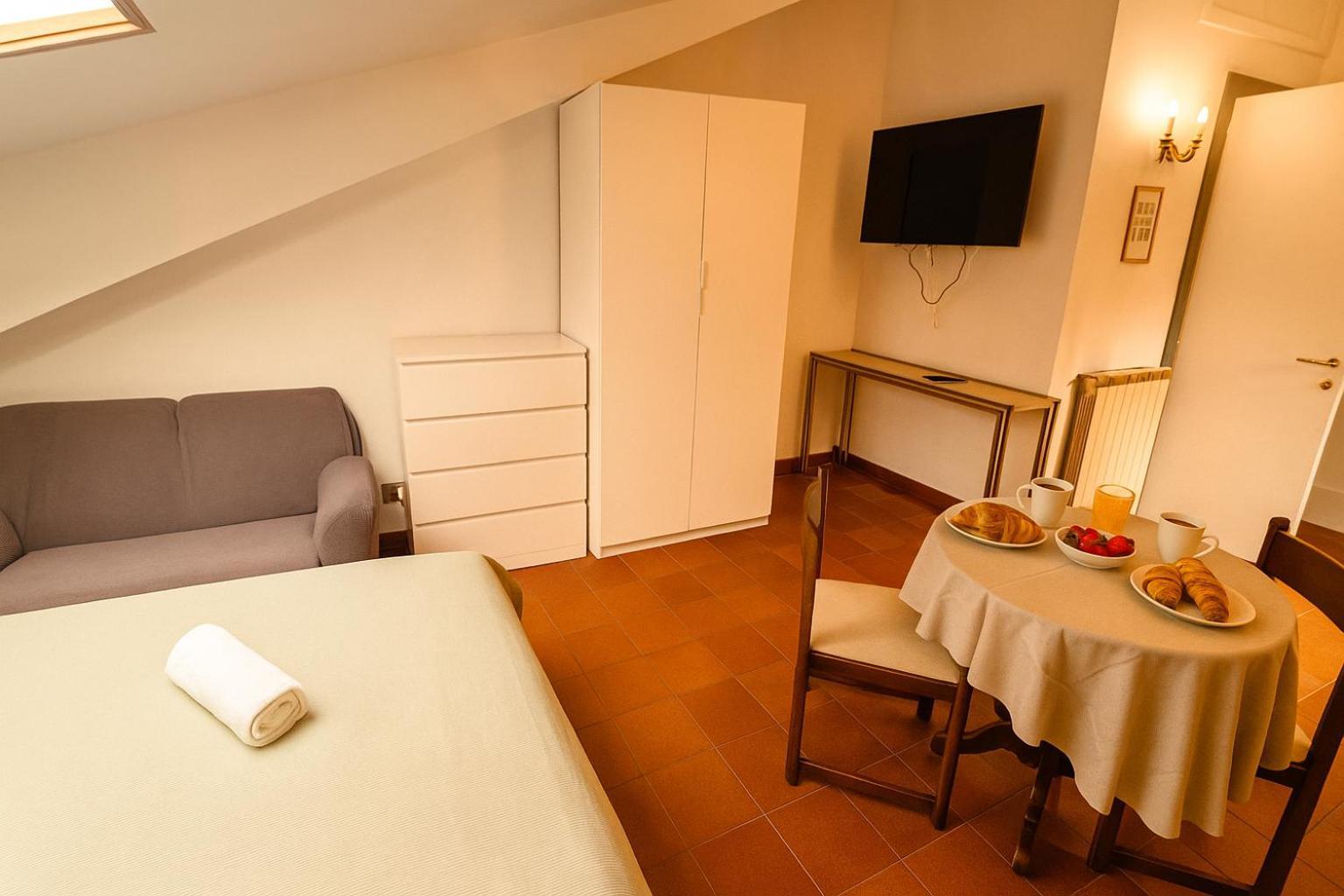 Apartamento Air Conditioned Little Penthouse With Terrace In Rome *